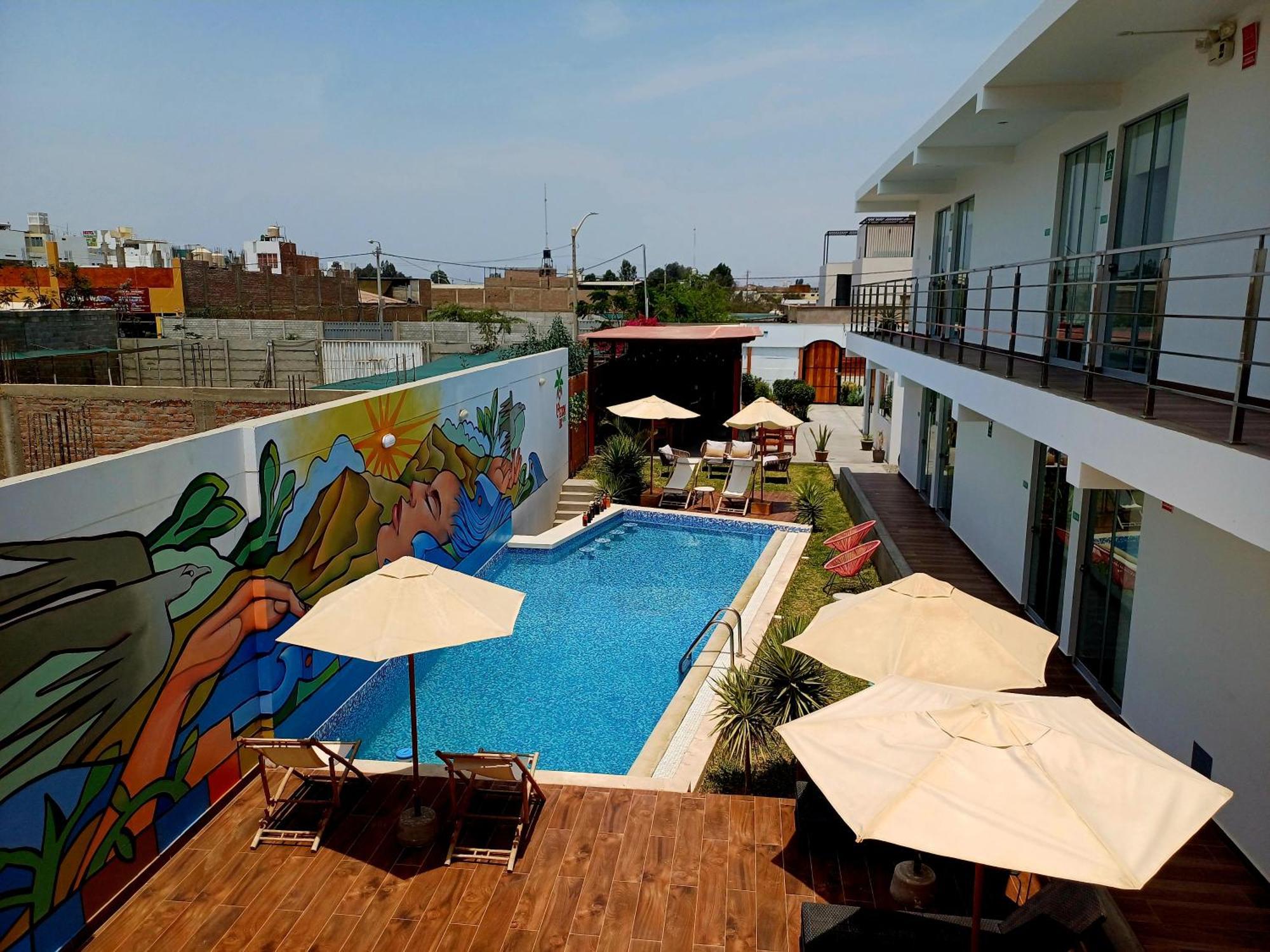 La Estancia Hotel Ica Bagian luar foto